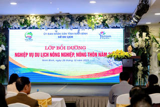 Ninh Bình: Bồi dưỡng nghiệp vụ du lịch nông nghiệp, nông thôn 