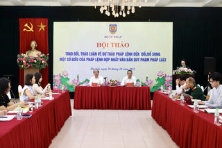 Hoàn thiện quy định về hợp nhất văn bản quy phạm pháp luật