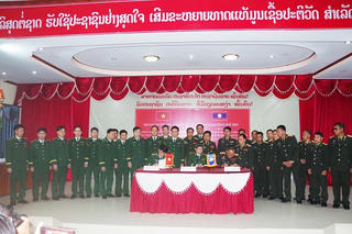 Từ đường biên giới hòa bình đến biểu tượng của tình hữu nghị đặc biệt Việt - Lào