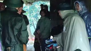 Người đàn ông bị nước lũ cuốn trôi ở xã Ngọc Linh (Quảng Ngãi)