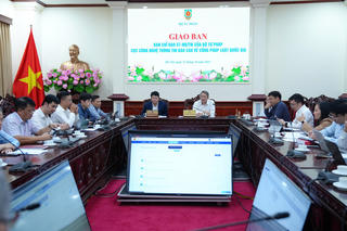 Chú trọng xây dựng, hoàn thiện Cổng Pháp luật quốc gia phiên bản mới