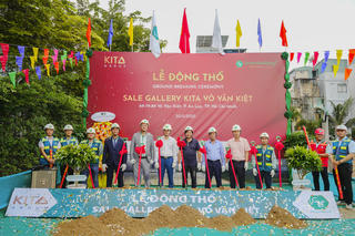 KITA Group động thổ nhà mẫu KITA Võ Văn Kiệt 