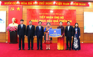 Ủy ban Trung ương MTTQ Việt Nam hỗ trợ 10 tỷ đồng giúp Lào Cai khắc phục hậu quả thiên tai