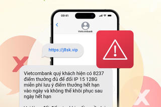 Vietcombank cảnh cáo về tin nhắn thông báo đổi điểm thưởng