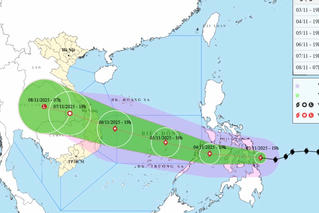 10 ngày tới, miền Bắc đón không khí lạnh tăng cường, biển Đông đón bão