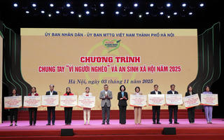 Hơn 93 tỷ đồng được ủng hộ cho người nghèo và an sinh xã hội Thủ đô năm 2025