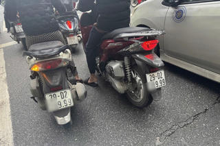 Xử phạt một nữ tài xế vụ 2 xe SH trùng biển số xuất hiện trên đường phố Hà Nội