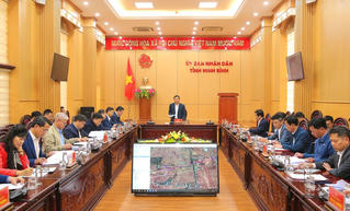 Ninh Bình họp kiểm tra tiến độ dự án cao tốc Ninh Bình – Hải Phòng 