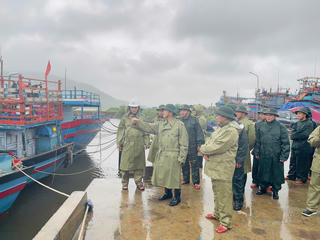 Thượng tướng Phạm Trường Sơn: “Tuyệt đối không lơ là chủ quan với bão số 13”