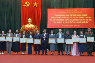 Sáng tạo trong công tác PBGDPL ở Hà Tĩnh