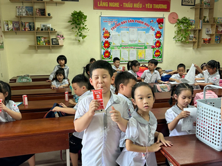 Bắc Ninh: Thực hiện hỗ trợ sữa cho trẻ em Mầm non và học sinh Tiểu học 