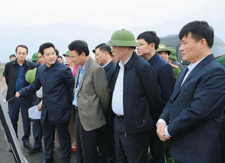 Ninh Bình khảo sát thực tế các công trình, dự án ven biển