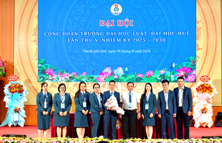 Công đoàn Trường ĐH Luật, ĐH Huế đặt nhiều chỉ tiêu trong nhiệm kỳ mới