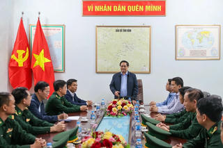 Thủ tướng Phạm Minh Chính: 'Phát huy phẩm chất Bộ đội Cụ Hồ, vun đắp biên cương giàu đẹp'