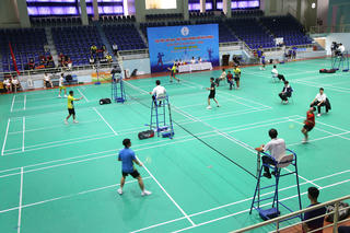 Khai mạc Giải Cầu lông Đại hội Thể dục Thể thao thành phố Hải Phòng lần thứ X