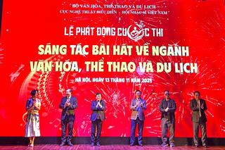 Phát động cuộc thi sáng tác bài hát về ngành Văn hóa, Thể thao và Du lịch
