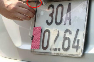 Hành vi che biển số để tránh phạt nguội bị xử phạt tới 26 triệu đồng