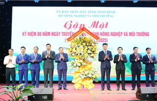 Ninh Bình kỷ niệm 80 năm ngày truyền thống ngành Nông nghiệp và Môi trường