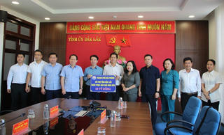 Hải Phòng hỗ trợ Đắk Lắk 10 tỷ đồng khắc phục hậu quả bão số 13