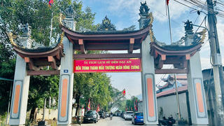 Tu bổ đền Đại An - nơi thờ Tam vị Tôn Thần và Mẫu Thượng ngàn ở Lào Cai
