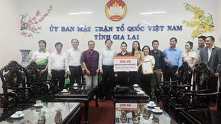 Nutifood trao 10 tỷ đồng hỗ trợ đồng bào Gia Lai khắc phục hậu quả bão lụt