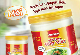 VISSAN ra mắt sản phẩm 'Mỡ heo bếp Việt'