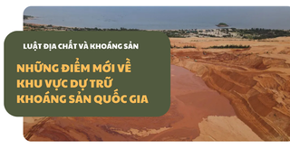 Luật Địa chất và khoáng sản: Những điểm mới về khu vực dự trữ khoáng sản quốc gia