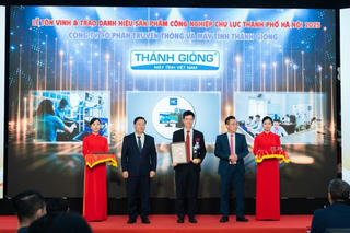 Máy tính Thánh Gióng 4 năm liên tiếp được vinh danh 'Sản phẩm Công nghiệp Chủ lực Thành phố Hà Nội'