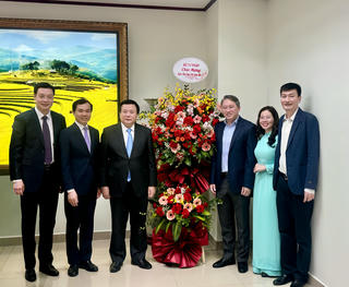 Bộ trưởng Nguyễn Hải Ninh thăm, chúc mừng Học viện Chính trị quốc gia Hồ Chí Minh nhân Ngày 20/11