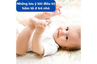 Những lưu ý khi điều trị hăm tã ở trẻ nhỏ