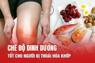 Chế độ dinh dưỡng tốt cho người bị thoái hóa khớp