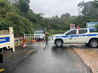 Cấm đèo Song Pha nối Lâm Đồng và Khánh Hoà