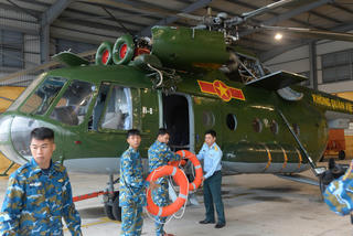 Huy động 2 máy bay xuất kích cứu hộ, cứu nạn tại khu vực Nam Trung Bộ