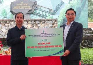 Petrovietnam hỗ trợ nâng cấp Khu giáo dục truyền thống ngành Giáo dục