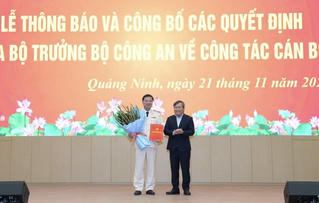 Quảng Ninh có tân Giám đốc Công an tỉnh