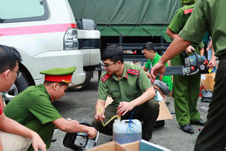 Công an Đồng Nai điều động hơn 130 cán bộ, chiến sĩ lên đường hỗ trợ Đắk Lắk khắc phục hậu quả bão lũ