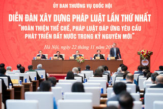 Đổi mới, nâng cao chất lượng công tác xây dựng pháp luật, hoàn thiện thể chế