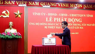 Nghĩa tình Quảng Trị hướng về miền Trung, Tây Nguyên sau mưa lũ lịch sử