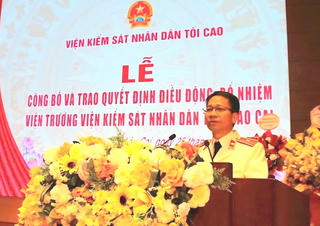 Ông Đỗ Đình Chữ giữ chức Viện trưởng Viện kiểm sát nhân dân tỉnh Lào Cai