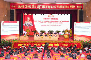 Ngày làm việc thứ nhất Đại hội đại biểu MTTQ Việt Nam TP Hải Phòng lần thứ I, nhiệm kỳ 2025 - 2030
