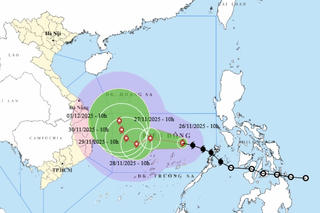 2 kịch bản của bão Koto (bão số 15)