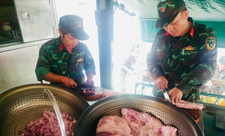 "Căn bếp" đặc biệt của bà con xã Hòa Thịnh