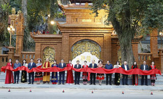 Thái Nguyên khánh thành công trình tu bổ, tôn tạo Di tích lịch sử quốc gia đền Đuổm