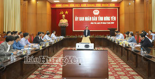 Hưng Yên: Chủ tịch UBND tỉnh làm việc với Ban Quản lý dự án đầu tư xây dựng số 2