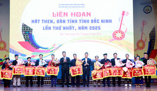  Bắc Ninh: Gần 400 nghệ nhân, diễn viên, nhạc công tham gia Liên hoan hát Then, đàn Tính