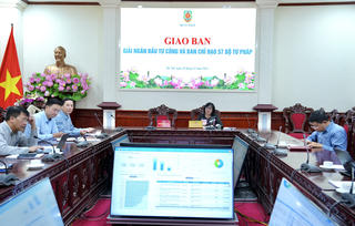 Bộ Tư pháp ứng dụng công nghệ thông tin trong quản lý dự án đầu tư công