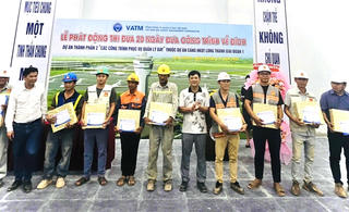 Sân bay Long Thành phát động phong trào ‘20 ngày về đích’
