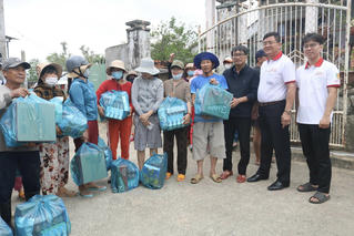 Phường Phú Yên gửi thư cảm ơn Báo Pháp luật Việt Nam vì sự hỗ trợ kịp thời trong thiên tai