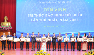 68 cá nhân được tôn vinh trí thức tiêu biểu của tỉnh Bắc Ninh