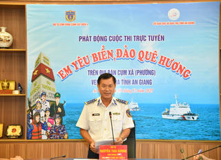 Bộ Tư lệnh Vùng Cảnh sát biển 4 phát động cuộc thi “Em yêu biển, đảo quê hương”